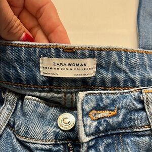Zara Blue Classic Fit Jeans